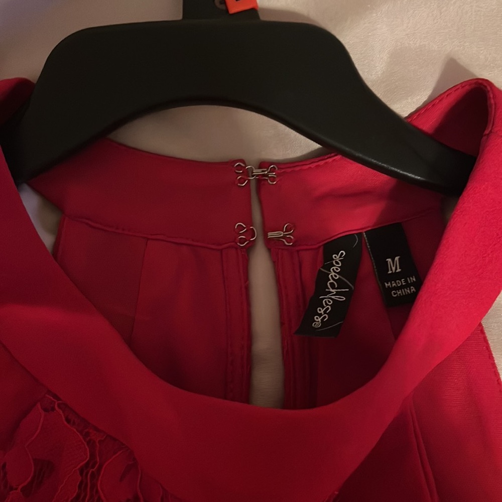 Speechless brand lace cocktail dress sz M - Picture 4 of 5